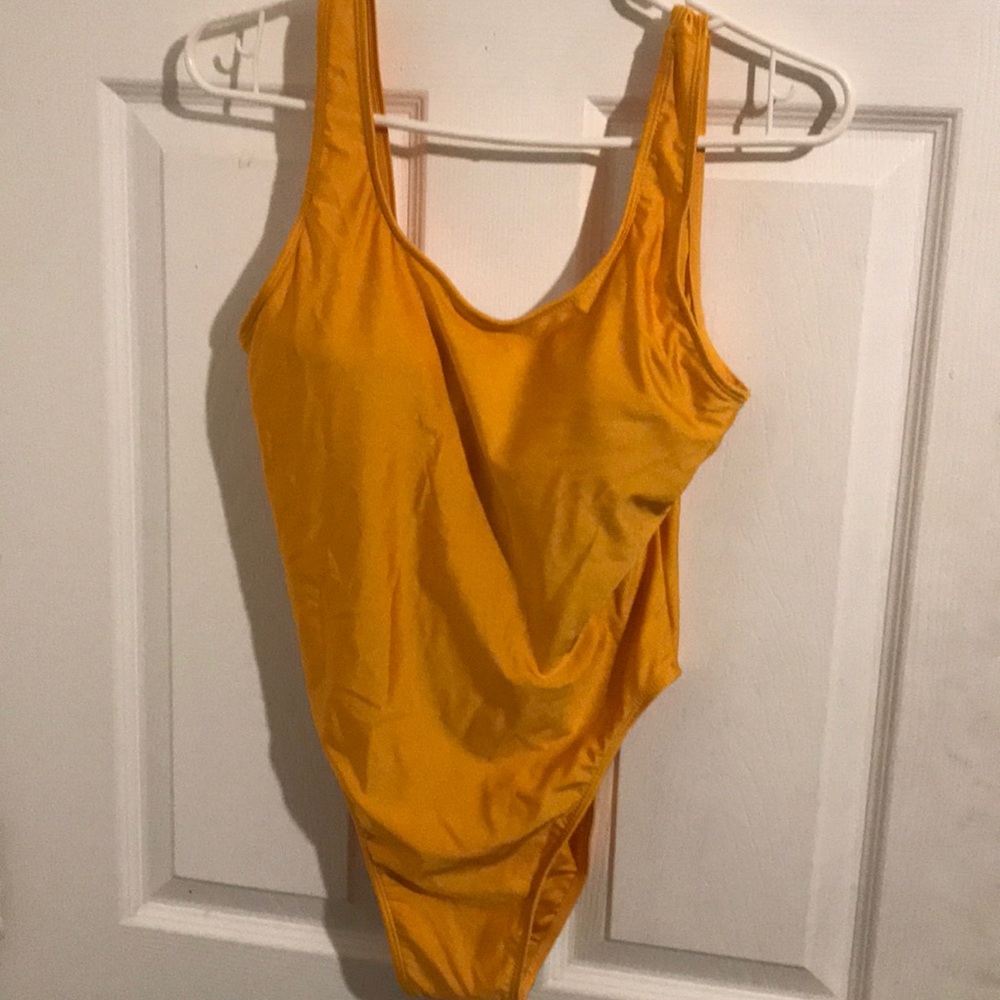 One piece bathing suit
